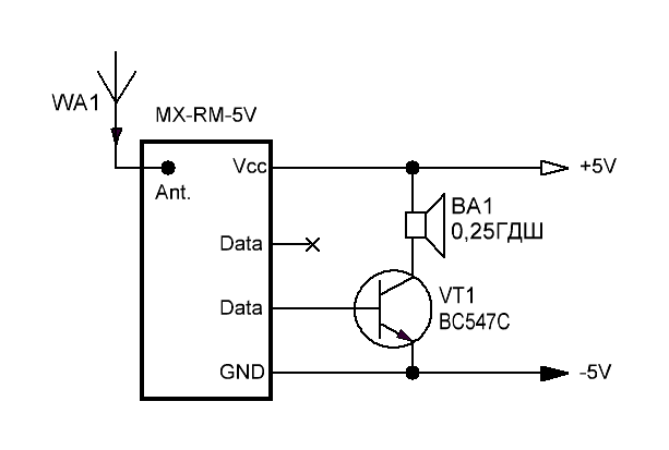 Bd435 схема включения